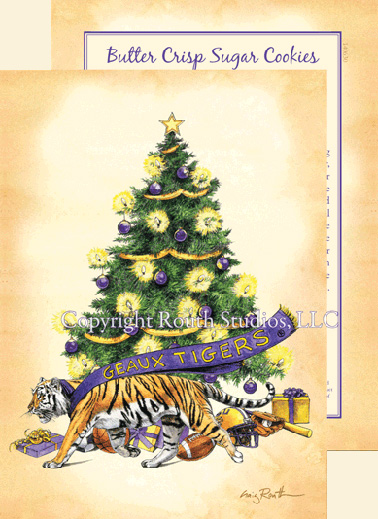 Geaux LSU Christmas Cards
